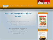 Tablet Screenshot of express-pizza.at